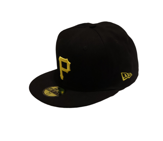 Black & Yellow Pittsburgh Snapback Cap – Classic Flat Brim