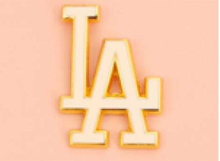 LA Dodgers gold